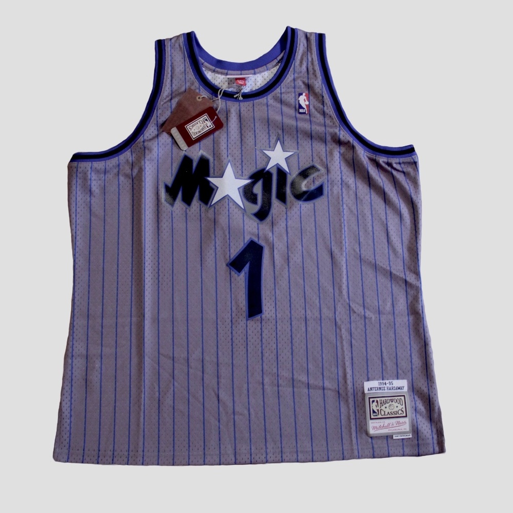 Anfernee Hardaway #1 Orlando Magic Swingman NBA Jersey Mitchell & Ness